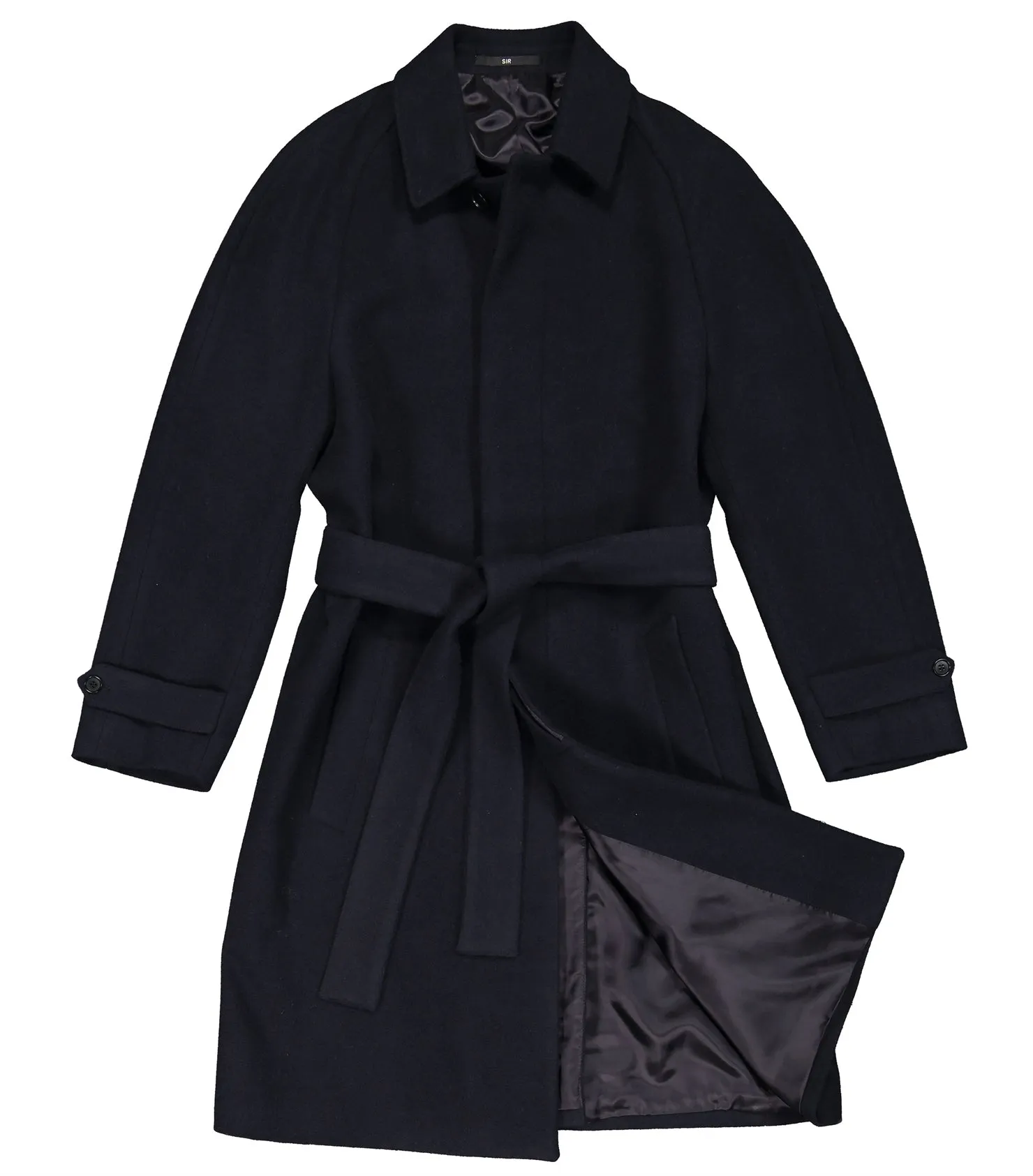 Neo Belt Navy Coat