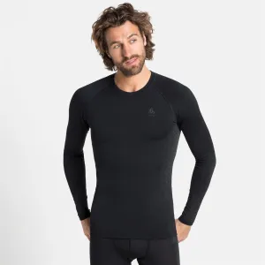 Odlo Performance Warm Men's Running Top - Long Sleeve Crew Neck