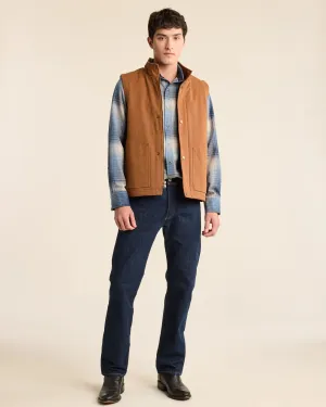 Pine Grove Canvas Vest - Whiskey