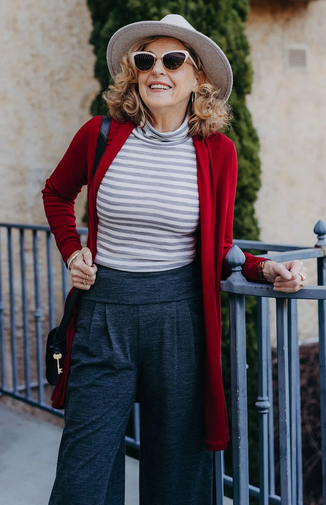Polo Neck Top