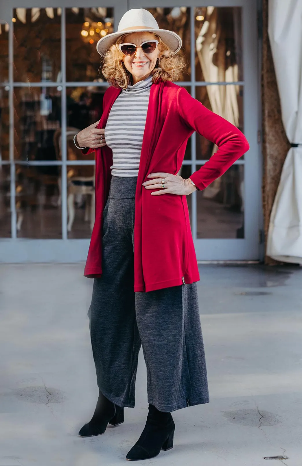 Polo Neck Top