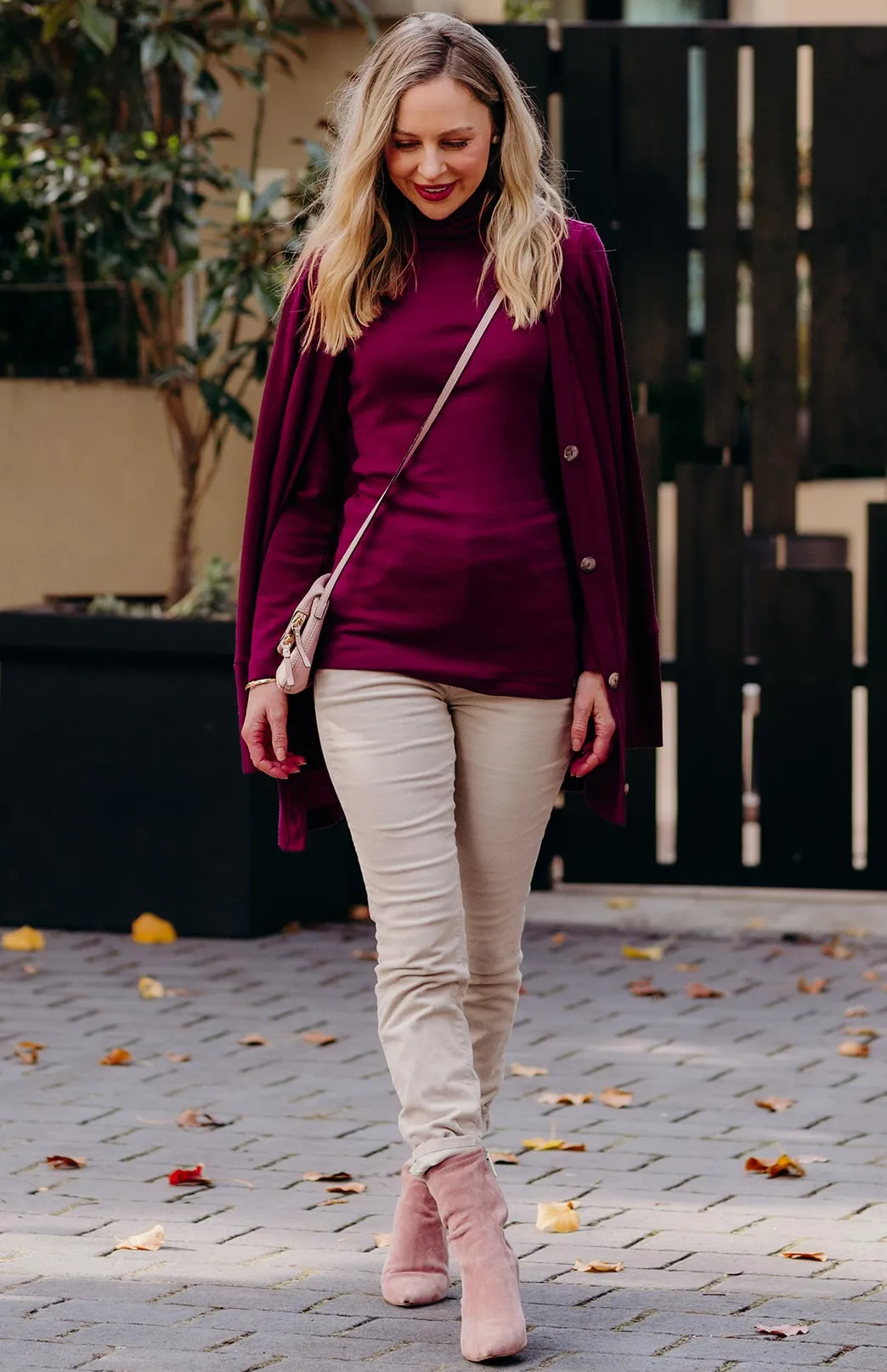 Polo Neck Top