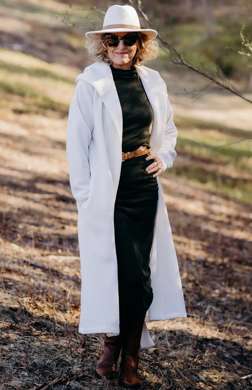 Polo Neck Top