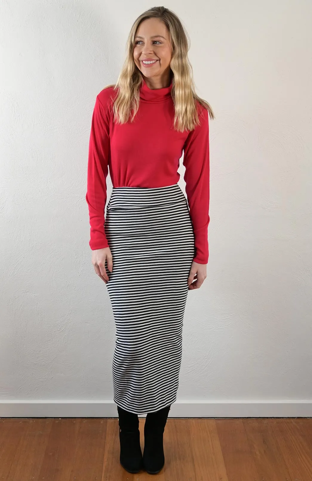 Polo Neck Top