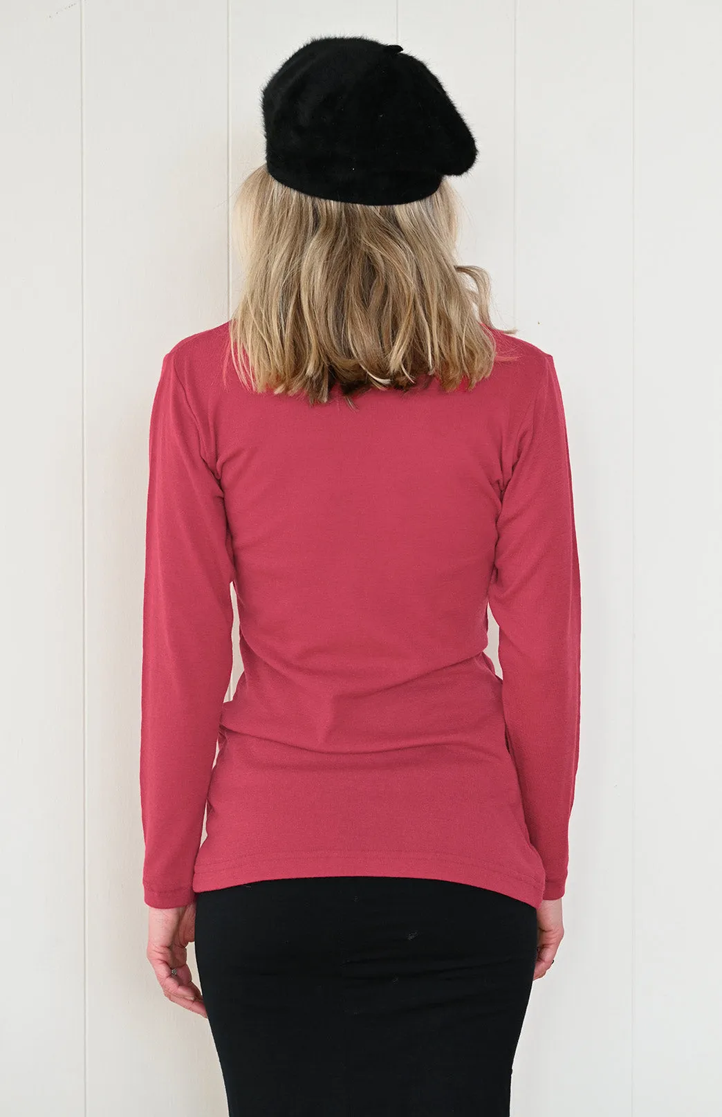 Polo Neck Top