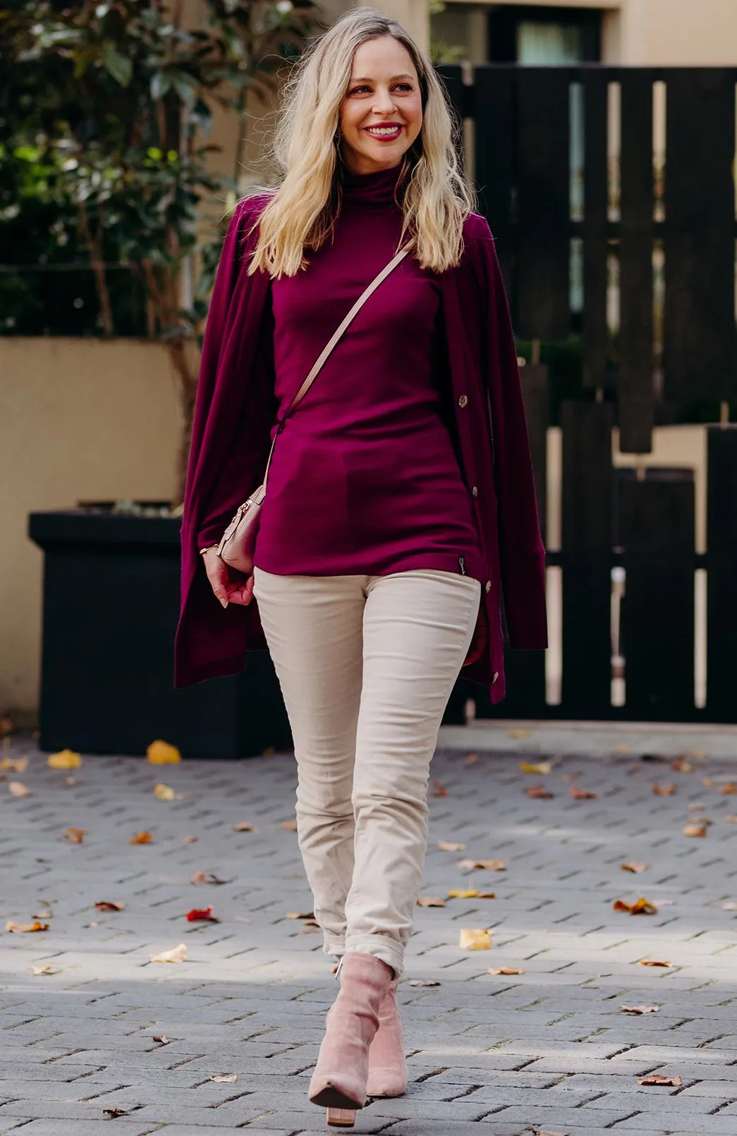 Polo Neck Top