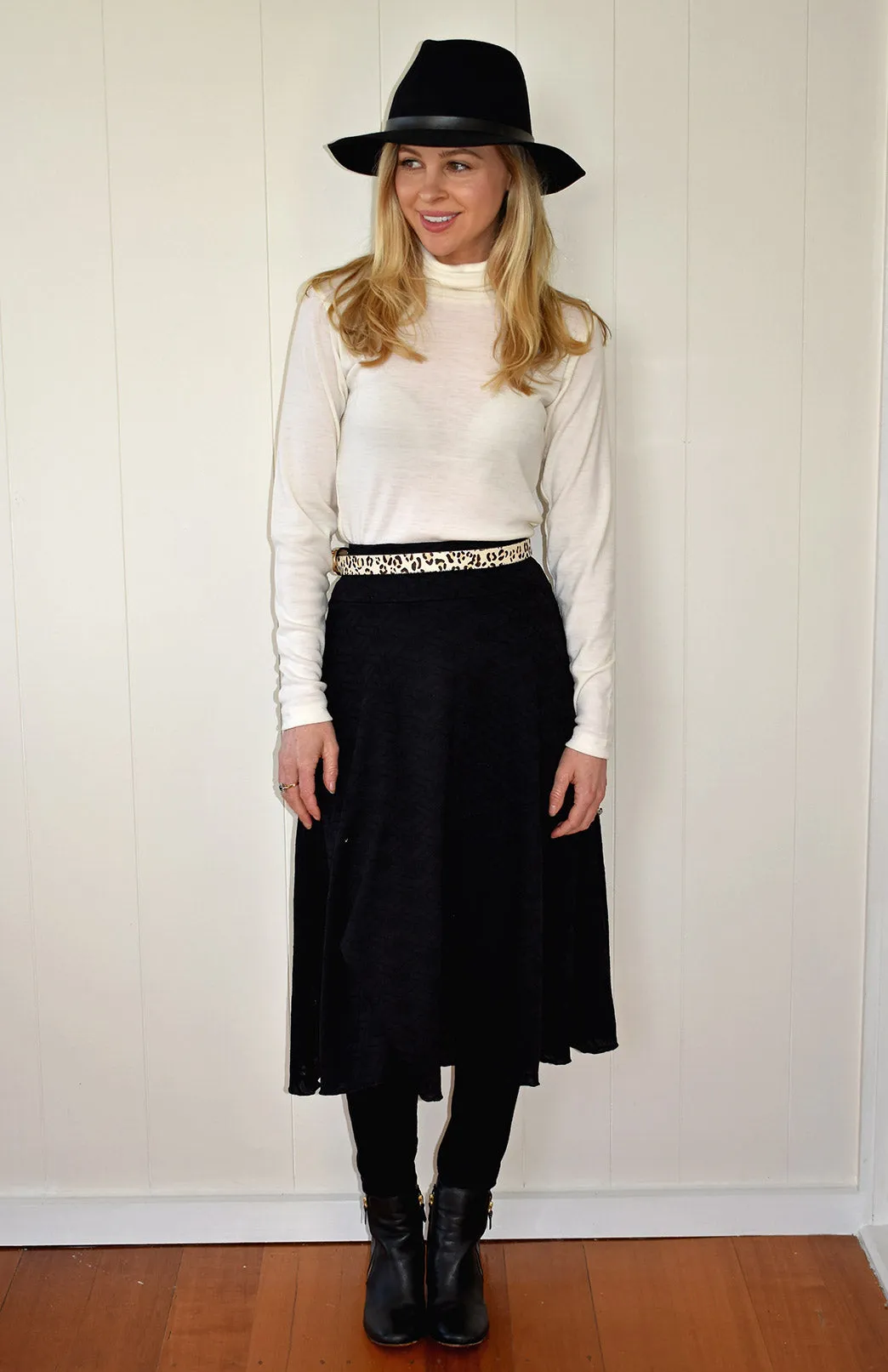 Polo Neck Top