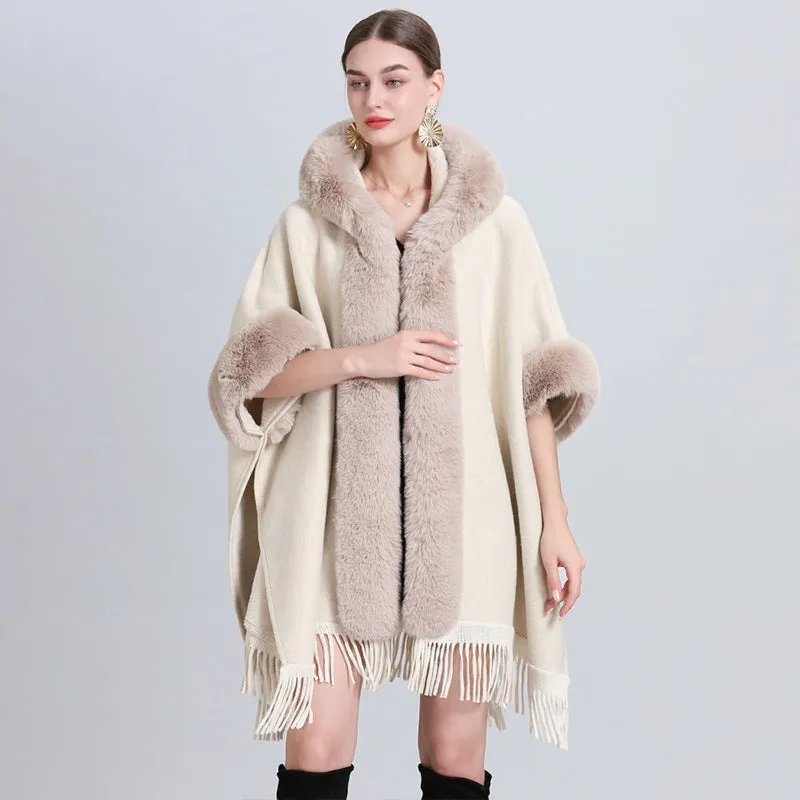 Posey Collier - Thick Velvet Cape by The Nevermore