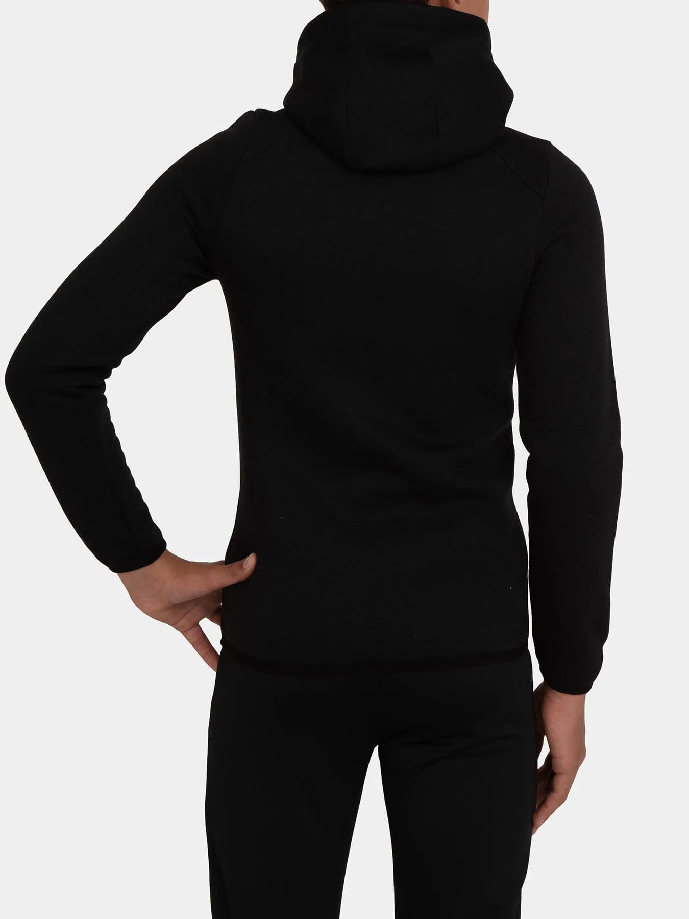 Revolution Tech Gym Running Hoodie For Kids Boys Girls With Zip Pockets