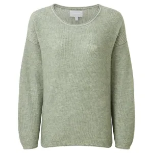 Schoffel Polzeath Alpaca Merino Ladies Jumper - Cedar Green