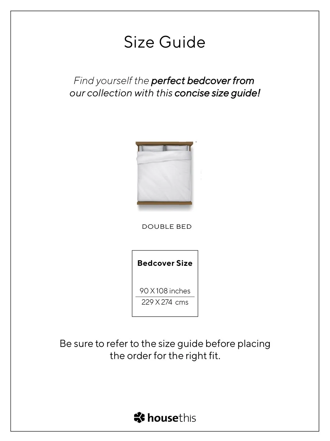 Shivalik Double Bedcover (Brown)