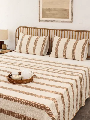 Shivalik Double Bedcover (Brown)