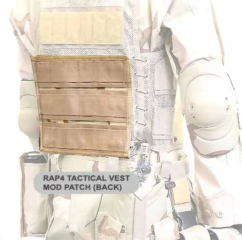 Tactical Vest Mod Patch (Back) (Black)