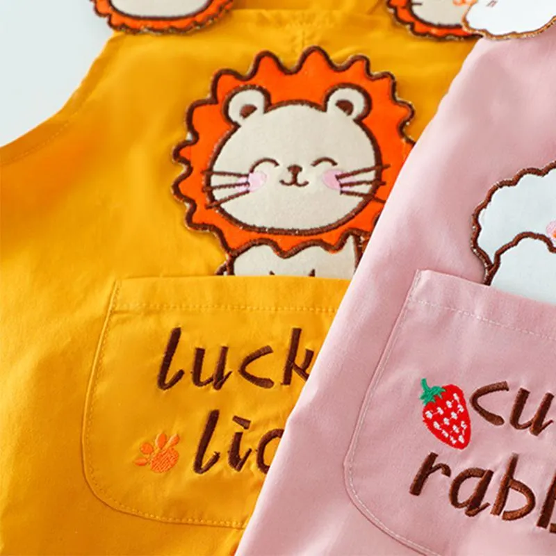 Toddler Boy T-shirt & Lion Overalls