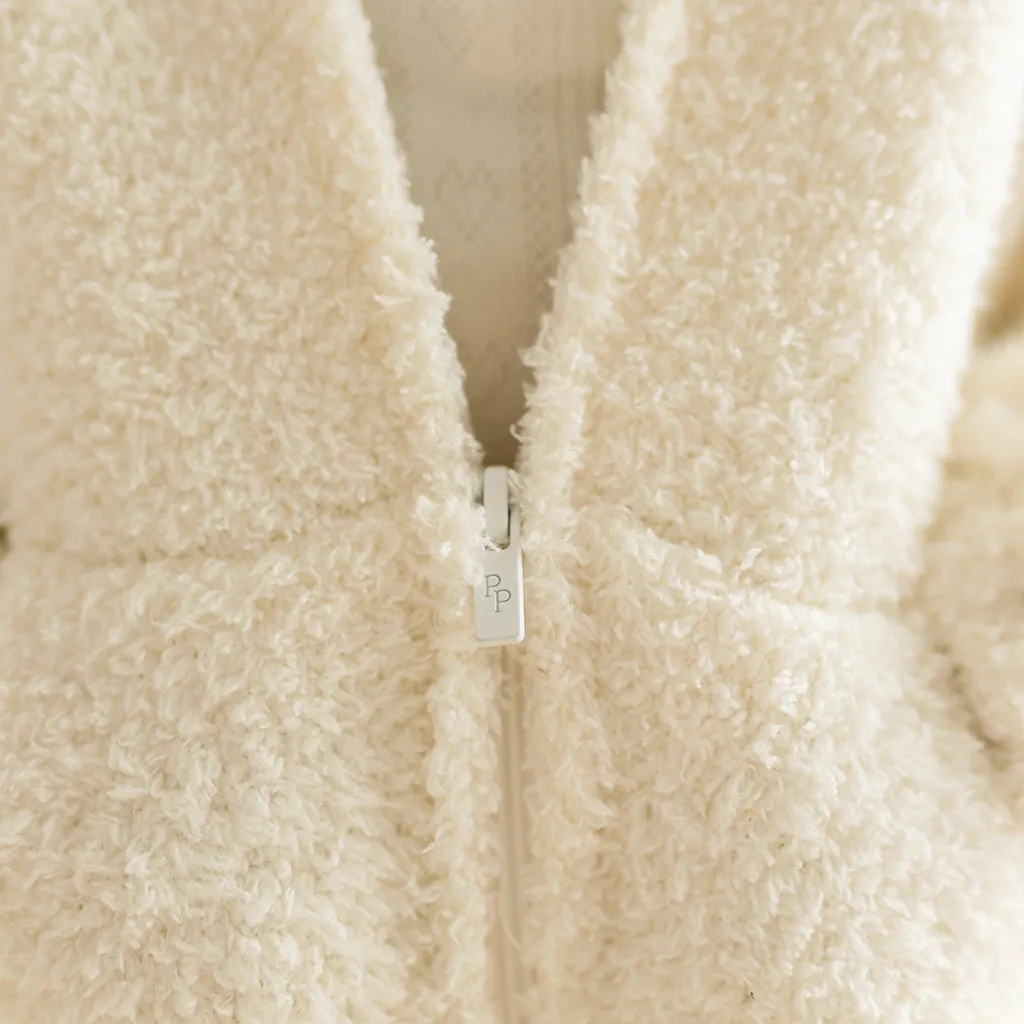Vanilla Cuddle Zip Hoodie