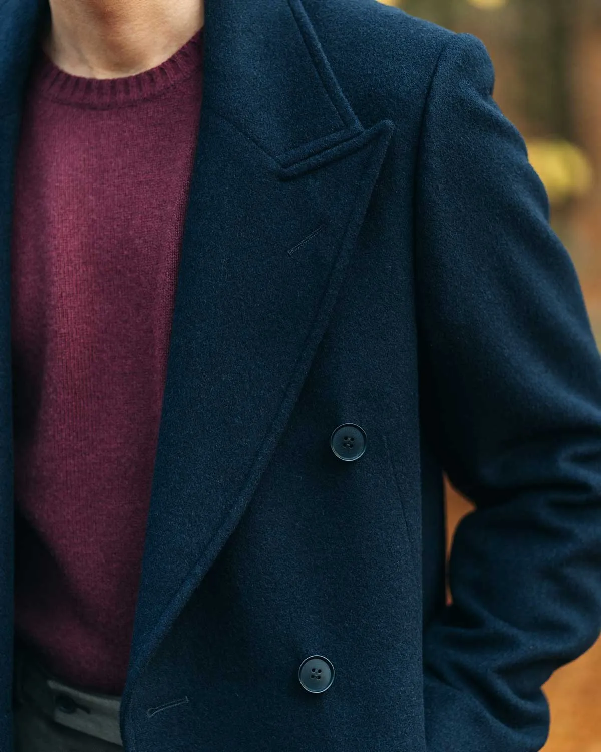 Waltz Navy Blue Coat