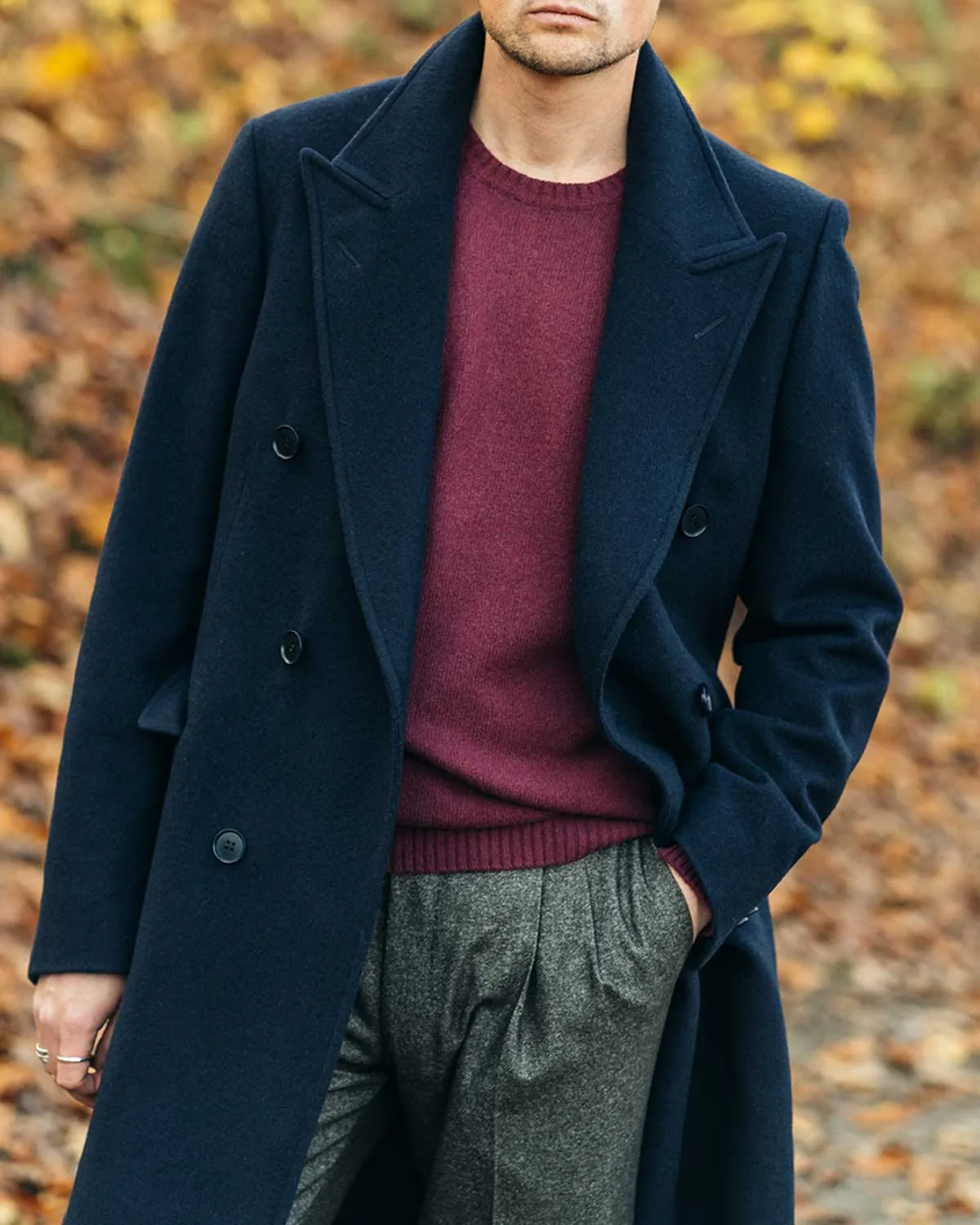Waltz Navy Blue Coat