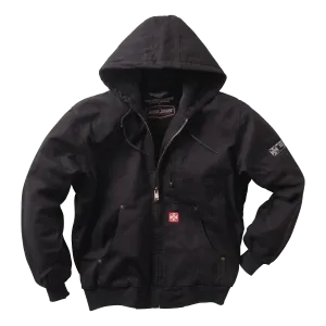 WCC HEAVY DUTY CANVAS WORK JACKET - BLACK