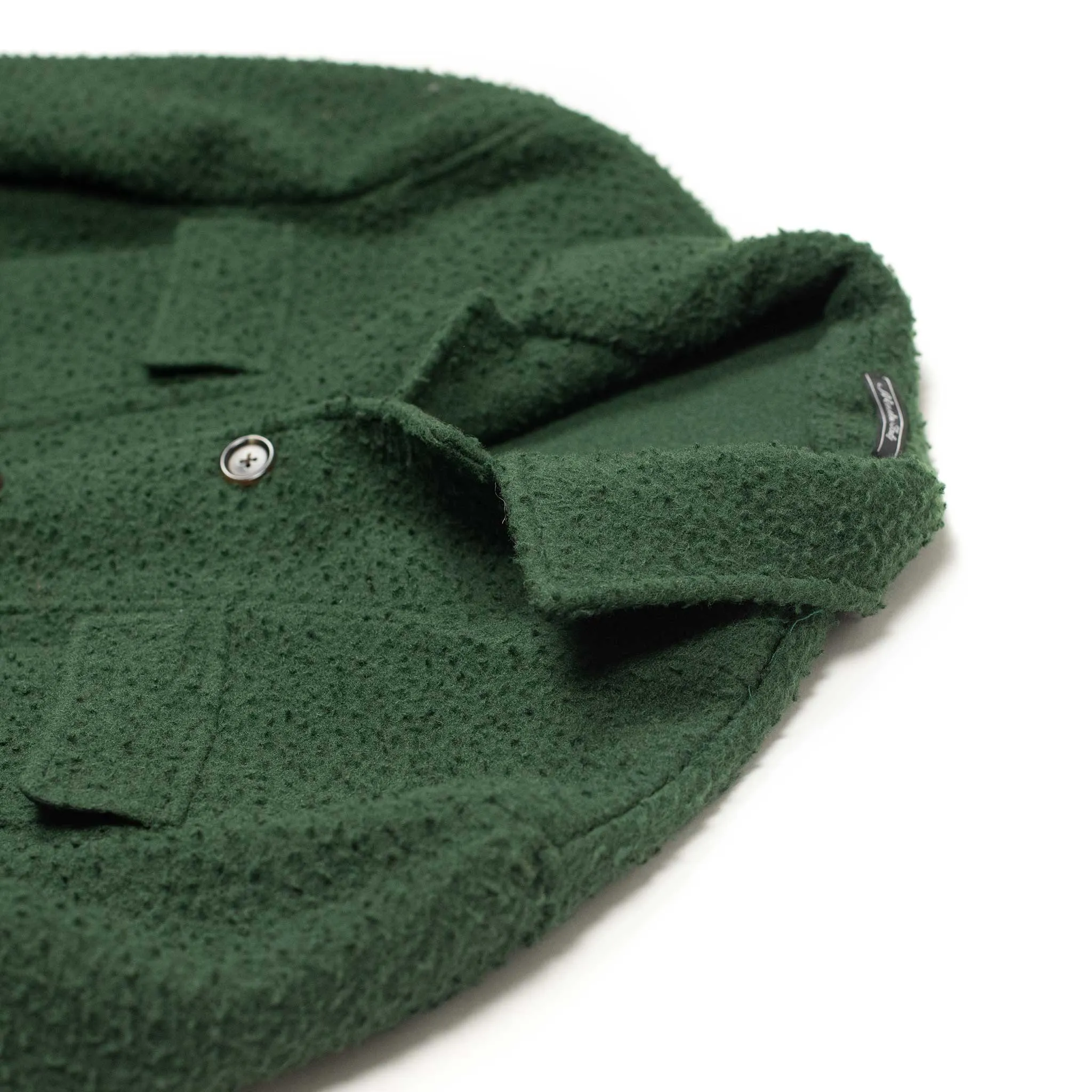x Sartoria Carrara : field jacket in Pine Green Casentino wool [PRE-ORDER BALANCE]