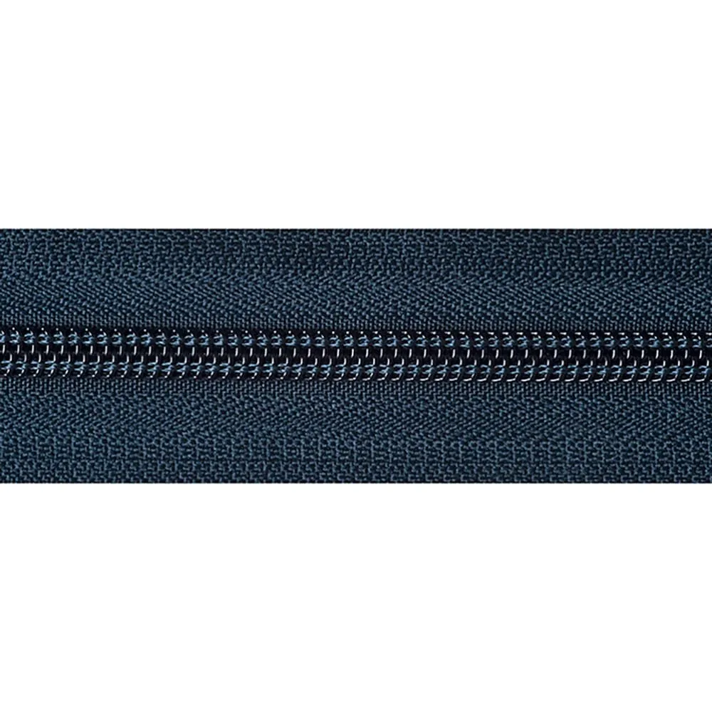YKK Nylon Open End Zip 66cm / 26 inch: Dark Navy (Colour 560)